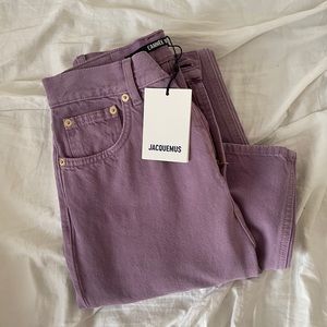 SOLD Jacquemus Le de nimes purple jeans size 27